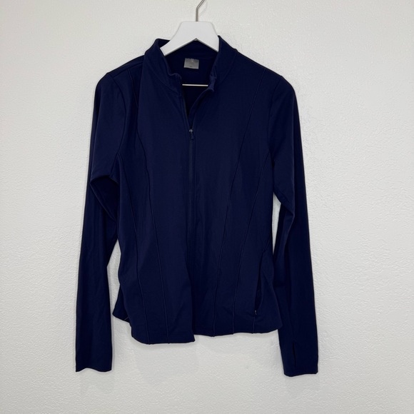 CALIA by Carrie Underwood Deep Blue Utility Jacket - Picture 1 of 3